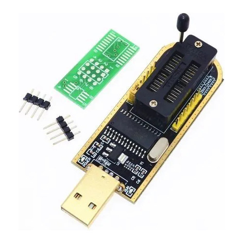 Gravador De Eprom Bios Flash Ch-341a Memorias Com Software