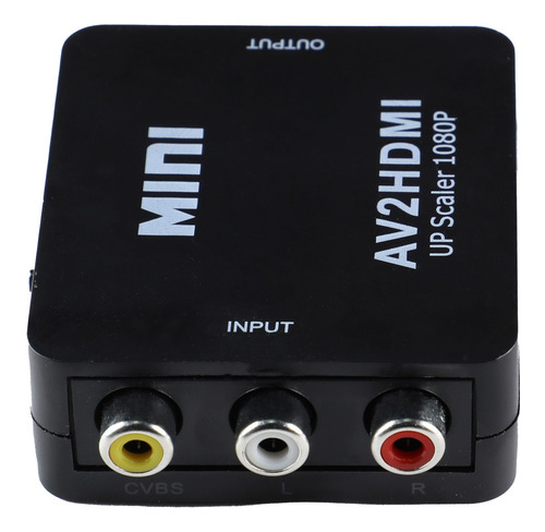 Adaptador Convertidor Rca A Hdmi Audio Y Video Tv 1080