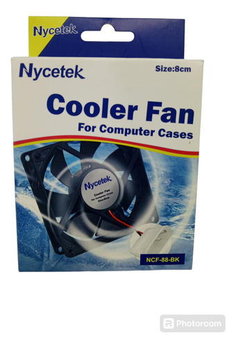 Fan Cooler 8cm Disipador De Calor