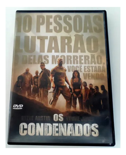 Dvd - Os Condenados - Steve Austin (Usado)
