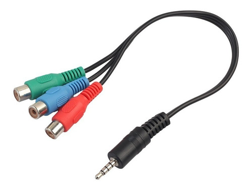 Cable Adaptador Audio Plug 3,5 Mm A 3rca Ypb Pr 