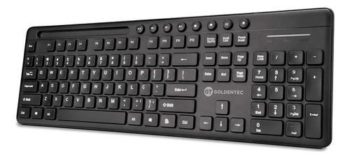 Teclado Goldentec Gt Business, Abnt2, Usb Cor De Teclado Preto Idioma Português Brasil