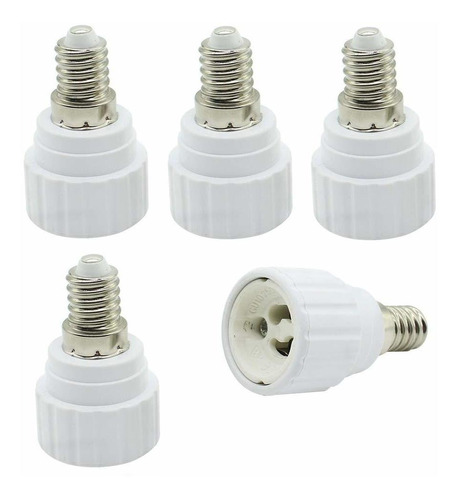 5 Unidad E14 Gu10 Base Lampara Adaptador Conector Luz