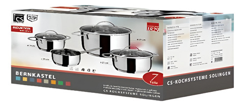 Ollas Bernkastel Cs Kochsysteme Alemanas Induccion 7 Pzas