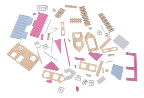 3 :12 Casa De En Miniatura Kits De Diy Casa De Ensamblaje