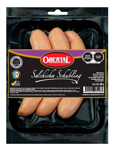 Salchicha Obertal Schubling 390g