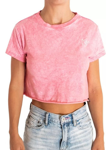 Playera Gud Life Crop Top Shaka 