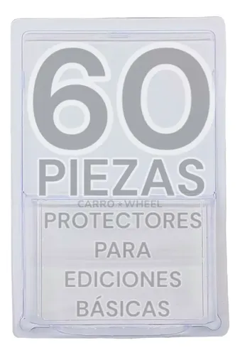 10 Fundas Protectoras De Plástico Rígido Para Coches Hot Wheels (Escala 1:64) - Diamond Protector 10 Fundas Protectoras De Plástico Rígido Para Coches Hot Wheels (Escala 1:64) - Diamond Protector