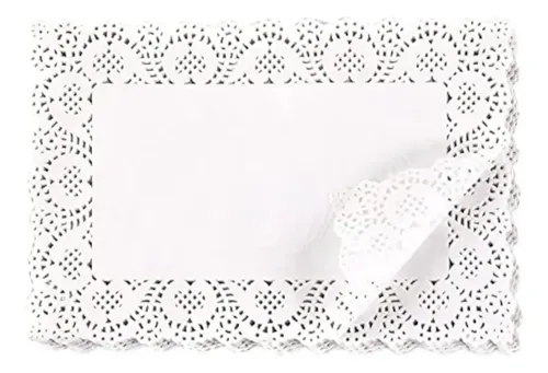 Papel Rectangular Pack 20 Blondas Papel Rectangular Para Decoración 300x 400mm | Cuotas ...
