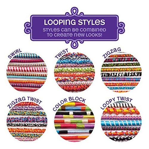 Loopdedoo Spinning Loom Kit Friendship Bracelet Maker