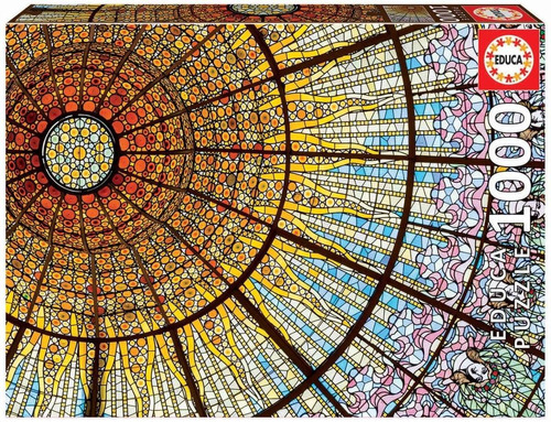 Palacio De La Música Catalana Rompecabezas 1000 Piezas Educa
