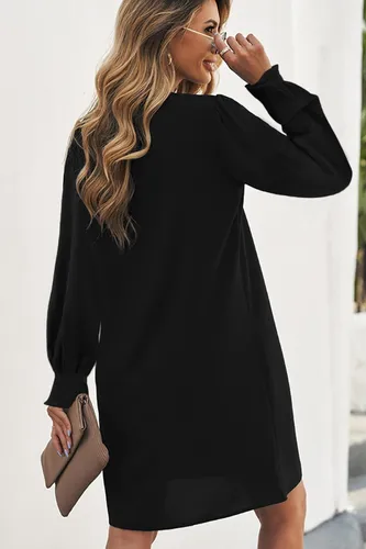 Bluson negro largo new arrivals