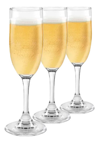 Set 12 Copas De Champagne Flute Premiere 183 Ml