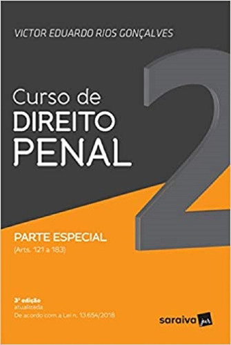 Curso De Direito Penal Volume 2, De Victor Eduardo Rios Gonçalves. Editora Saraiva, Capa Mole Em Português, 2019