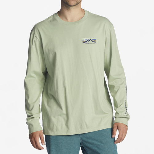 Polera M/l Hombre Length M Verde Agua