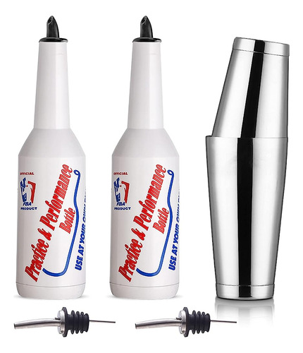 Flair Bottle - 5pcs Flair Bartender Kit 2 Flair Bottle 1 B