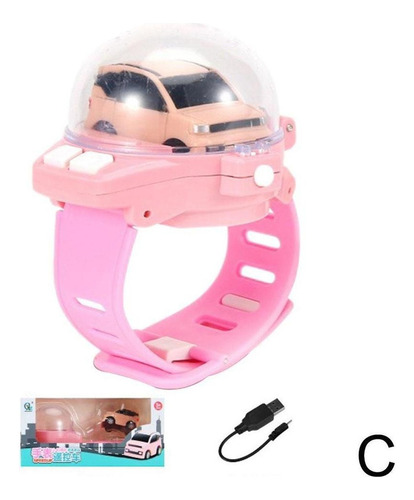 Reloj Control Remoto Coche Eléctrico Niños Mini Racing Boy C