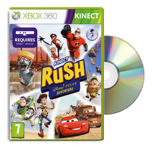 Kinect Rush Adventure Xbox 360 Físico Original Varios En Uno (Reacondicionado)