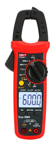 Pinza Amperimétrica Digital Ac/dc 600a Ut204+ Uni-t