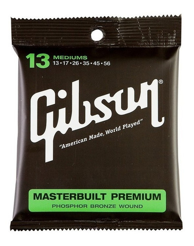 Gibson Mb13 Encordado Guitarra Acustica Phosphoro Bronze 013