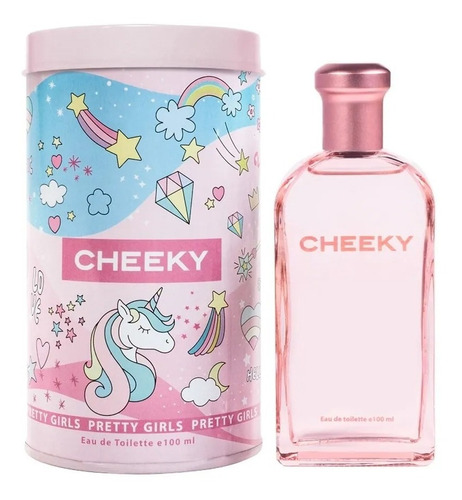 Perfume Para Nenas Cheeky Pretty Girls 100ml + Lata Regalo