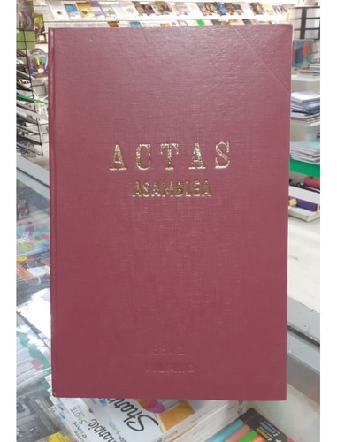 Libro De Actas Asamblea Vulcano T/d 2 Manos 3302