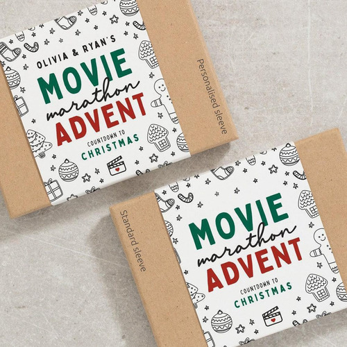 Tarjetas De Calendario De Adviento I8 Christmas, 24 Unidades