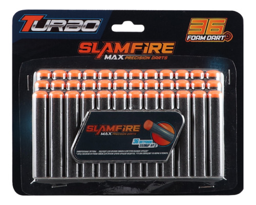 Repuestos Dardos Slamfire X 36 Unidades Pistola Turbo