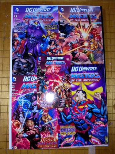 Imagen 4 de 4 de Libro Comic Dc Universe Vs Master Of The Universe En Español