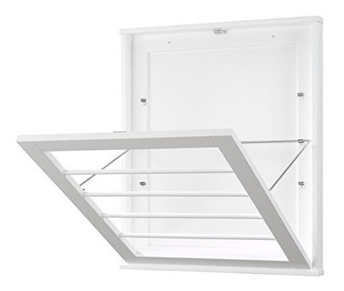 Whitmor Rack De Secado Montado En La Pared, Blancoutiliza