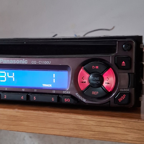 Rádio Cd Player Panasonic Modelo: Cq-c1100u Panasonic//// (Usado)