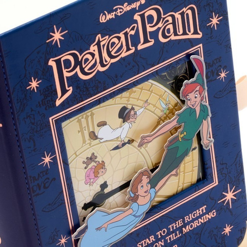 Peter Pan Edicion Especial Postales Y Lapiceros Disney Store