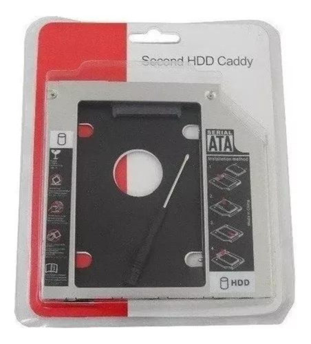 Adaptador Dvd Para Hd Ou Ssd Notebook Drive Caddy 9.5mm