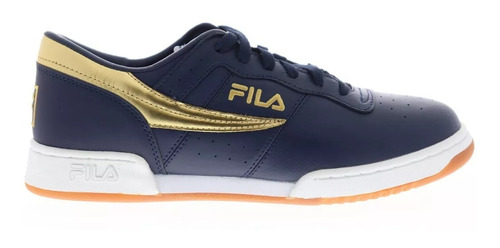 Tenis Fila Hombre Azul Marino Original Fitness 1vf80139424