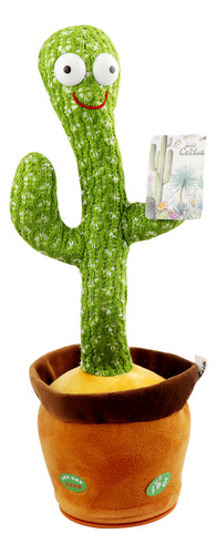Cactus Bailarín De Peluche Que Canta, Habla Y Se Mueve