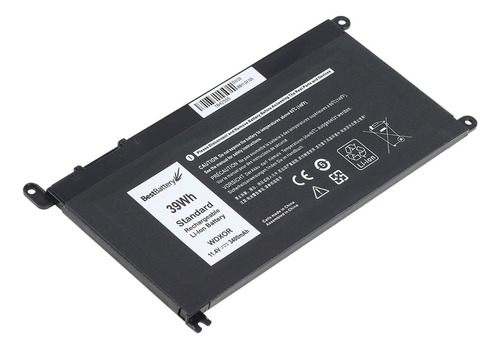 Bateria Para Notebook Dell I15-5567-a40b - Alta Capacidade Cor Da Bateria Preto