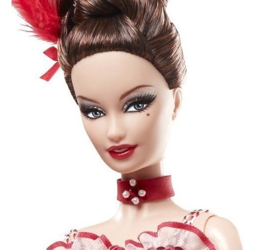 Gold Label - Muñeca Moulin Rouge Barbie De Edición Limita.