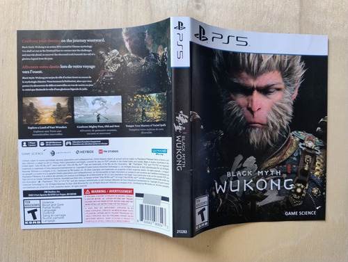 Black Myth Wukong Ps5