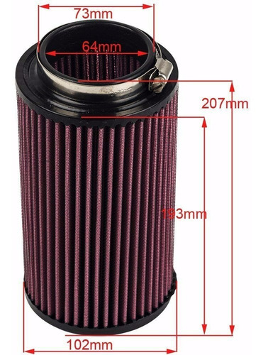 Filtro De Aire Polaris Sportsman 570 Alto Flujo #7080595 Us