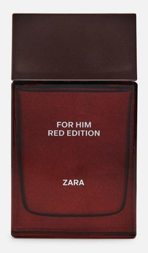 Perfume Zara For Him Red Edition Edp 100ml Nuevo Hombre