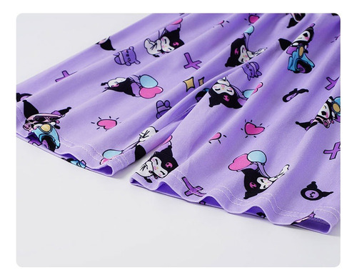 Set De Pijama Hello Kitty Thin Con Dibujos Animados Para Niñ