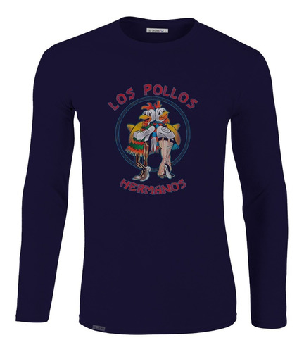 Camiseta Manga Larga Breaking Bad, Los Pollos Hermanos Lbo