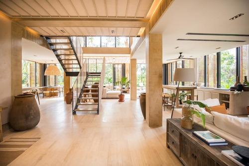 Imagen 8 de 26 de En Venta Casas Con Club De Playa Y Campo De Golf En Playa Del Carmen (860)