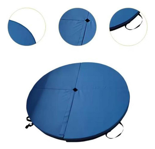 Tapete De Baile En Barra, Almohadilla Impermeable Azul