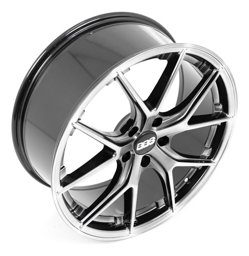 Rodas 20 Bbs Fi-r Jetta Gli Golf Gti Passat Fusca Tiguan Cor Prata Metalizado