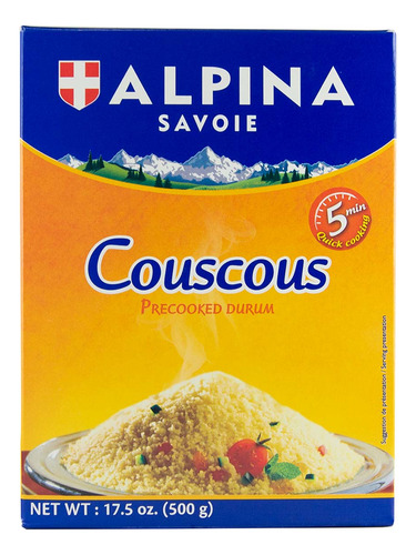 Cuscús Precocido Alpina Savoie Couscous Francia Precooked