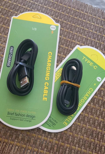 Vendo Cables Tipo C Y V8 Carga Rápida