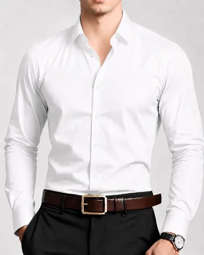 Camisa Social Masculina Slim Luxo Não Amassa Pronta Entrega