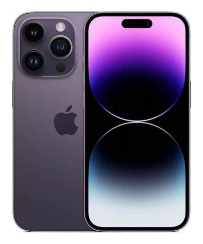 Apple iPhone 14 Pro (128 Gb) - Morado Oscuro - Ranura Sim