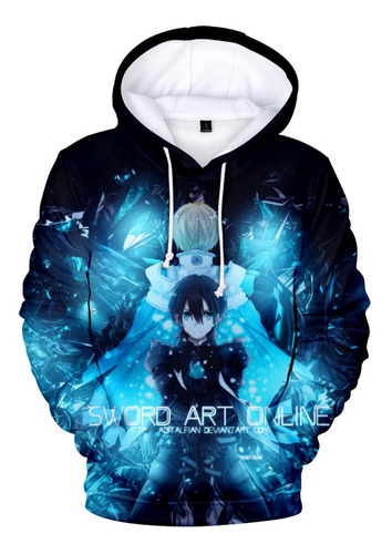 Sword Art Online Sao Kirito Eugeo Sudadera Con Capucha